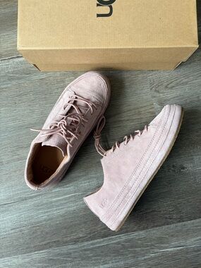 UGG Women's Suede Low-Top Sneakers in Light Pink